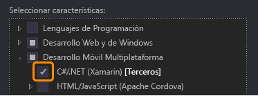 Visual Studio, configuración